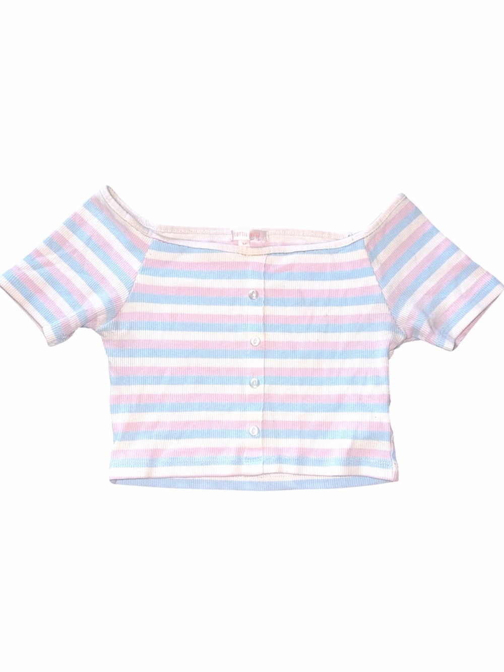 5/25$ ✨ Baby Crop Tee’s 🩵🩷🤍